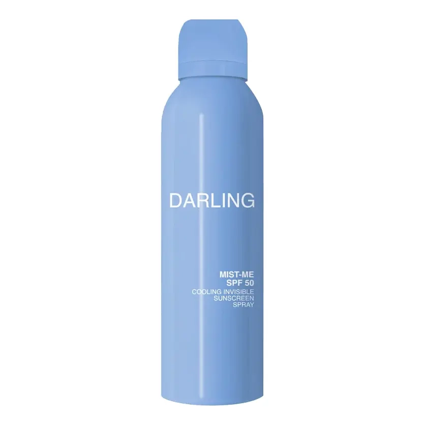 Охолоджуючий невидимий сонцезахисний спрей Mist-Me SPF 50 DARLING Обʼєм 150 мл