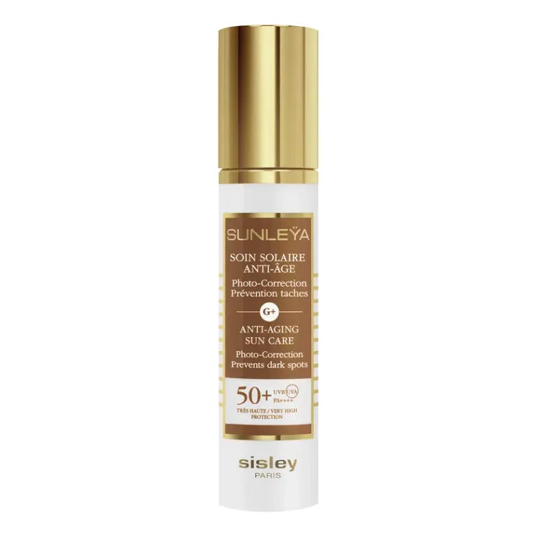 Антивозрастной солнцезащитный крем для кожи лица с SPF50 PA+++ Sunleÿa Anti-Aging Sun Care SPF50+ SISLEY PARIS Объем 50 мл