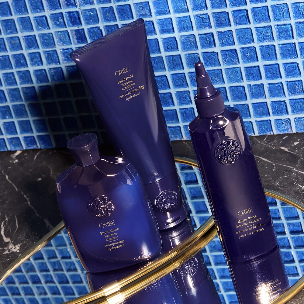 Шампунь для блиску волосся "Дорогоцінне сяйво" Supershine Hydrating Shampoo ORIBE Обʼєм 250 мл — фото 7