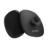 Щітка для обличчя 4 в 1 з тримачем Facial Brush 4 in 1 GESKE Відтінок Gray