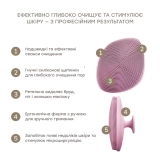 Щітка для обличчя 4 в 1 з тримачем Facial Brush 4 in 1 GESKE Відтінок Pink — фото 5