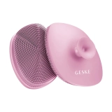 Щітка для обличчя 4 в 1 з тримачем Facial Brush 4 in 1 GESKE Відтінок Pink
