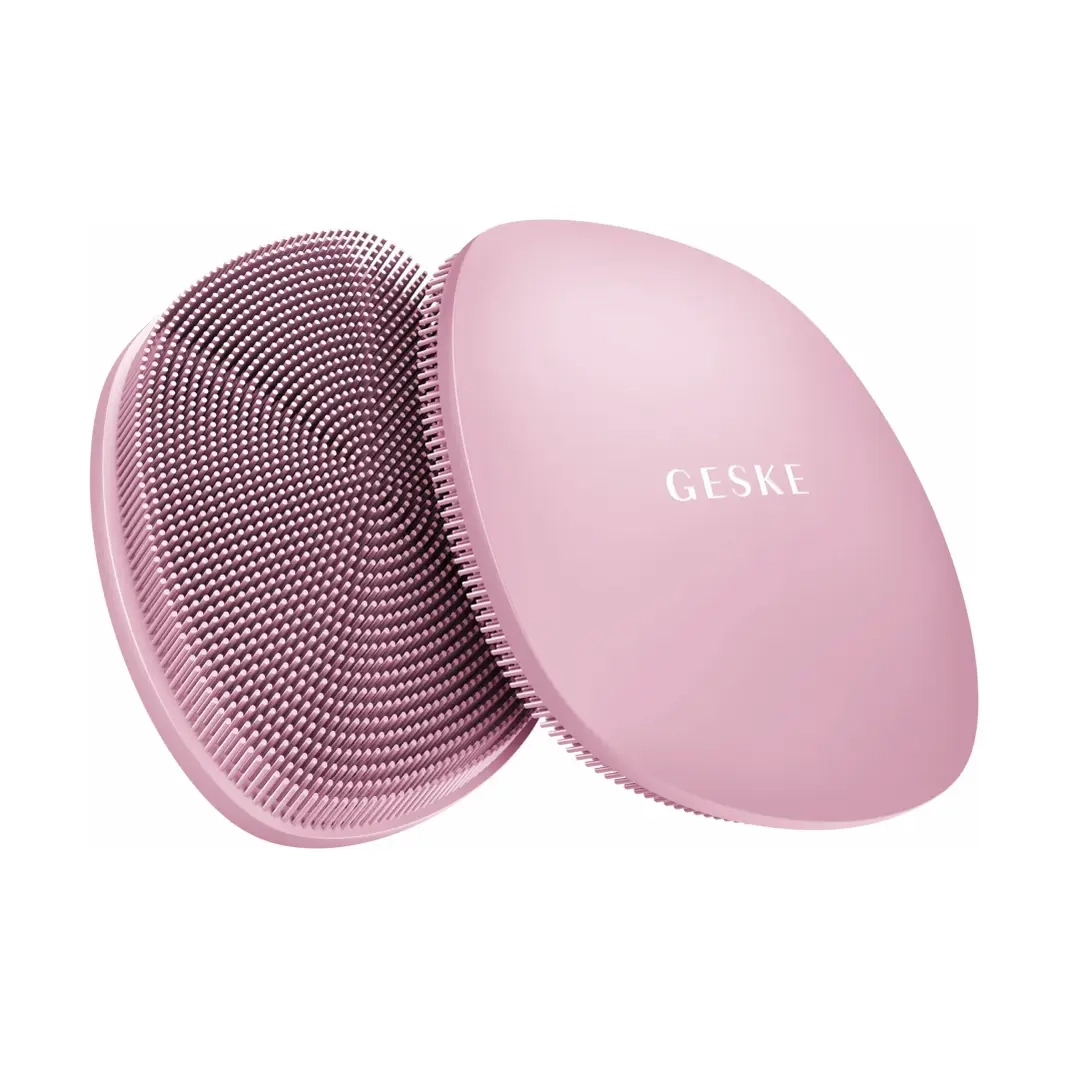 Щітка для обличчя 4 в 1 Facial Brush 4 in 1 GESKE Відтінок Pink