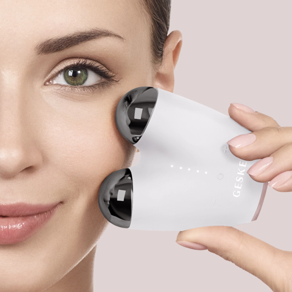 Мікрострумовий підтягувач для обличчя 6 в 1 MicroCurrent Face-Lifter 6 in 1 GESKE Відтінок Starlight — фото 2