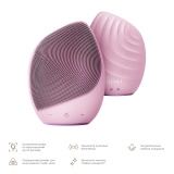 Електронна звукова щітка для обличчя 5 в 1 Sonic Facial Brush 5 in 1 GESKE Відтінок Pink — фото 4
