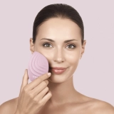 Електронна звукова щітка для обличчя 5 в 1 Sonic Facial Brush 5 in 1 GESKE Відтінок Pink — фото 2