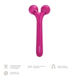 Електронний звуковий ролик для обличчя 4 в 1 Sonic Facial Roller 4 in 1 GESKE Відтінок Magenta — фото 4