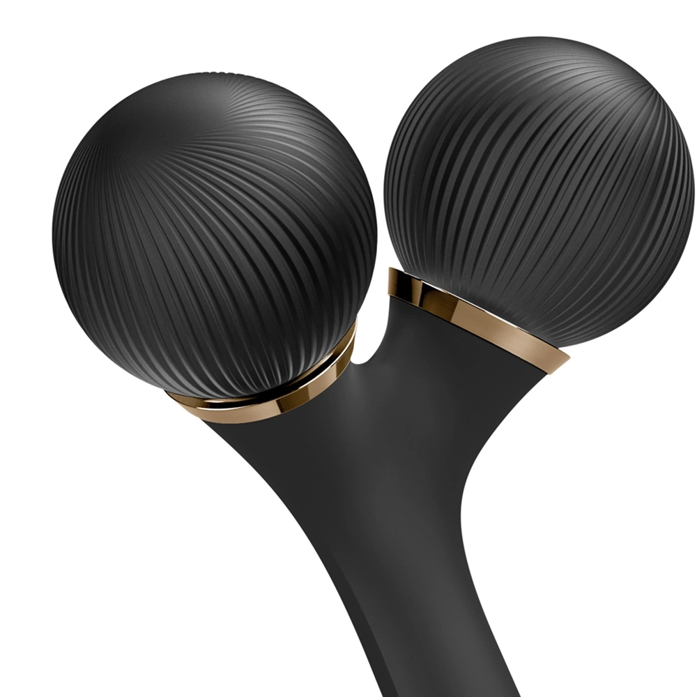 Електронний звуковий ролик для обличчя та тіла 4 в 1 Sonic Facial & Body Roller 4 in 1 Gray GESKE — фото 4