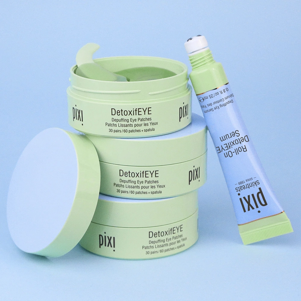 Сыворотка для зоны вокруг глаз против отёков DetoxifEYE Serum PIXI Объем 25 мл — фото 7