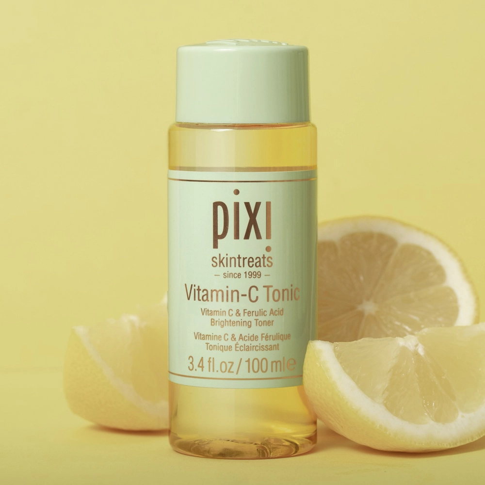 Осветляющий тоник для лица с витамином С и феруловой кислотой Vitamin-C Tonic PIXI Объем 100 мл — фото 3