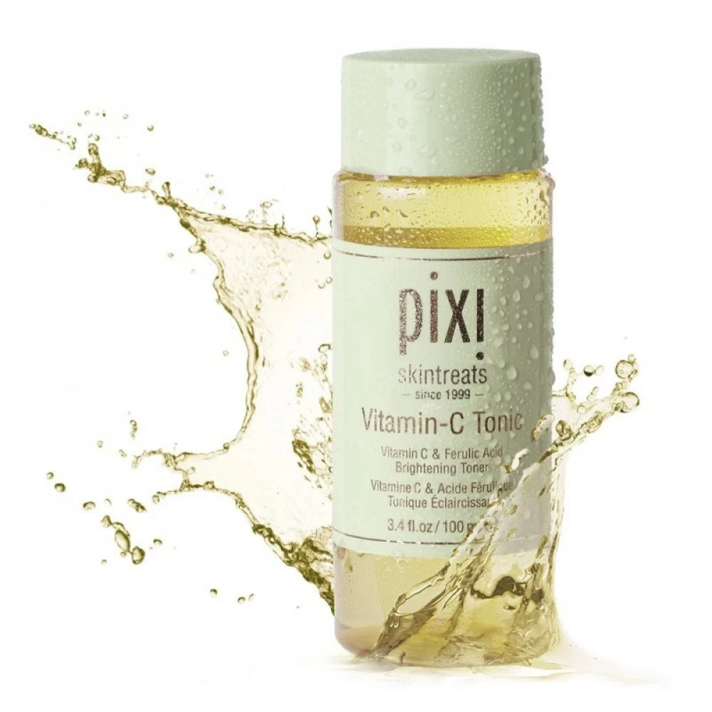 Осветляющий тоник для лица с витамином С и феруловой кислотой Vitamin-C Tonic PIXI Объем 100 мл — фото 2