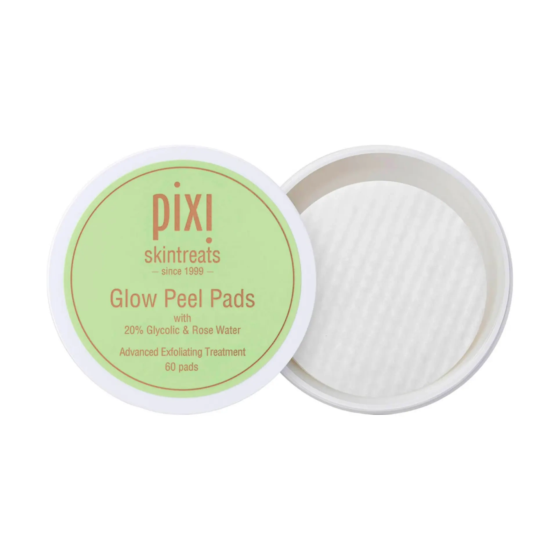Очищающие пилинг-диски с гликолевой кислотой Glow Peel Pads PIXI
