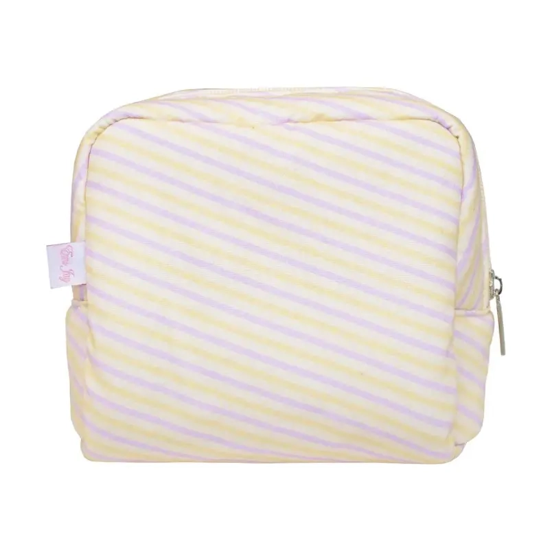 Льняная косметичка. Linen Pouch in En Route EMI JAY