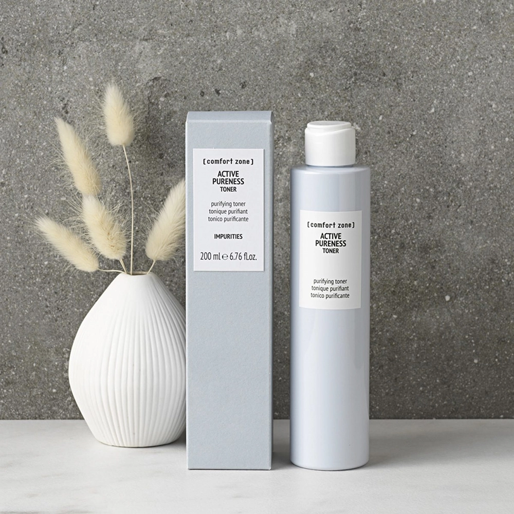 Очищающий и восстанавливающий тоник Active Pureness Toner COMFORT ZONE Объем 200 мл — фото 3