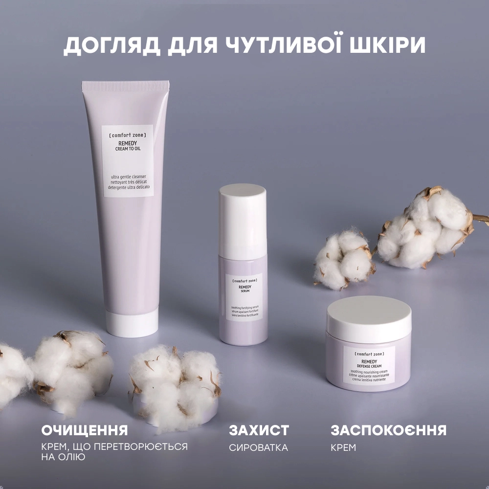 Успокаивающая защитная сыворотка Remedy Serum COMFORT ZONE Объем 30 мл — фото 6