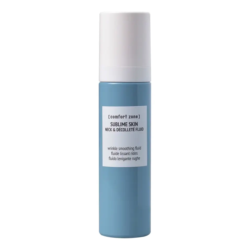 Антивіковий флюїд для шиї і декольте Sublime Skin Neck & Decollette Fluid COMFORT ZONE Обʼєм 60 мл