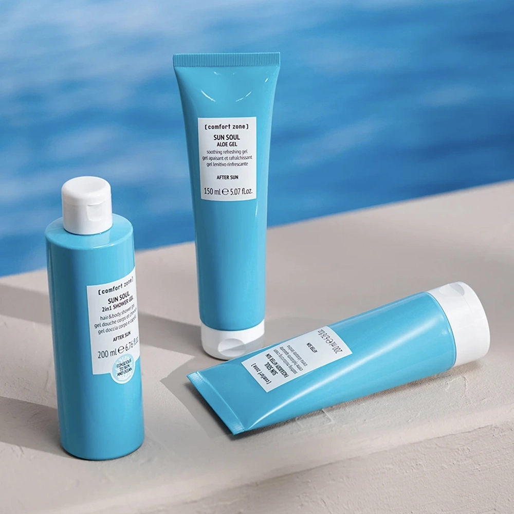 Крем для обличчя та тіла після засмаги Sun Soul Face & Body Aftersun COMFORT ZONE Обʼєм 200 мл — фото 6
