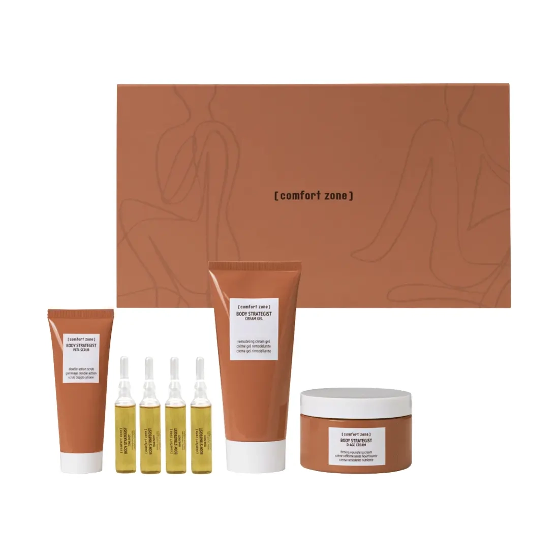 Набір 28-денного зміцнювального догляду для тіла Body Strategist 28-Day Tone Kit COMFORT ZONE