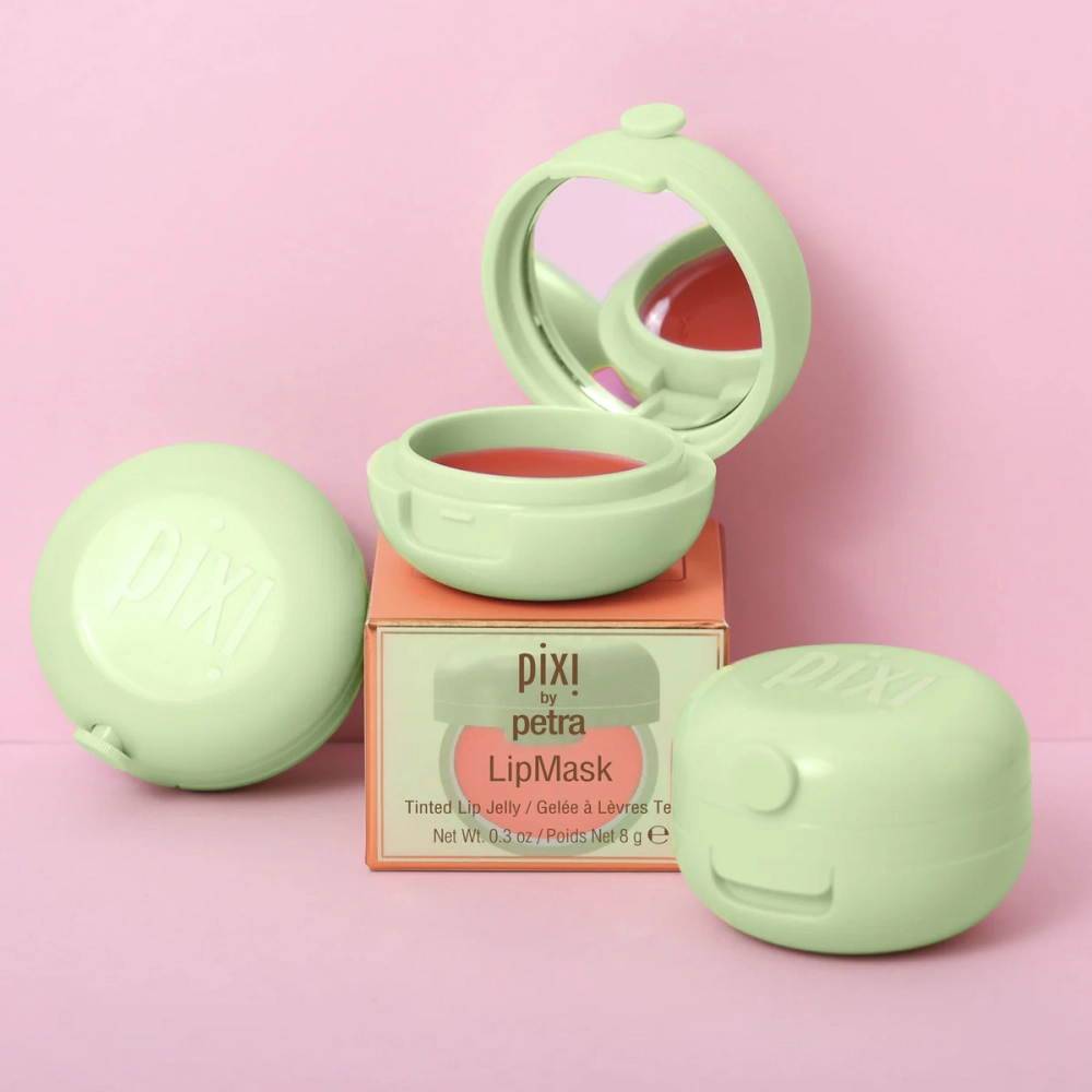 Питательная маска-тинт для губ LipMask PIXI Вес 8 г — фото 4