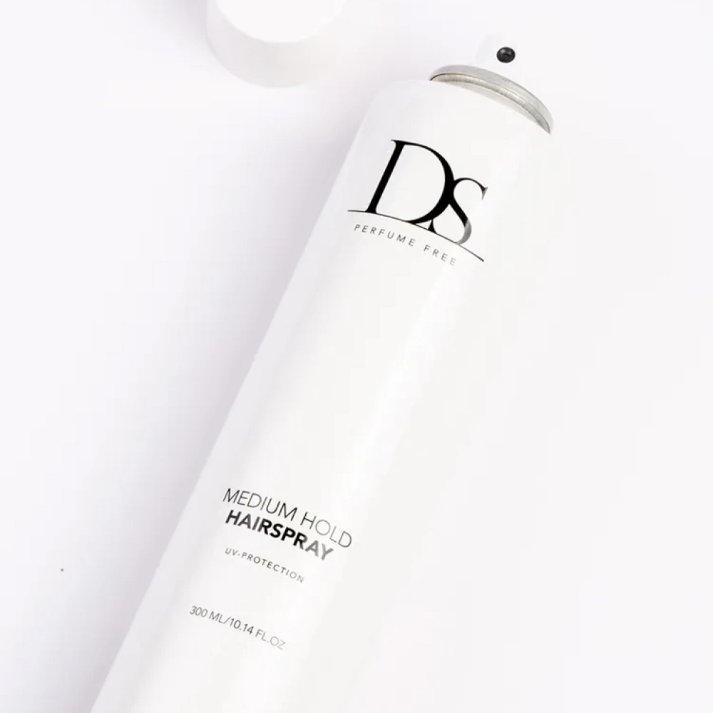 Лак для волос средней фиксации DS Medium Hold Hairspray SIM SENSITIVE Объем 300 мл — фото 2