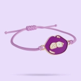 Брендований браслет "Plum Kisses" Plum Kisses Lucky Charm JOONBYRD — фото 3
