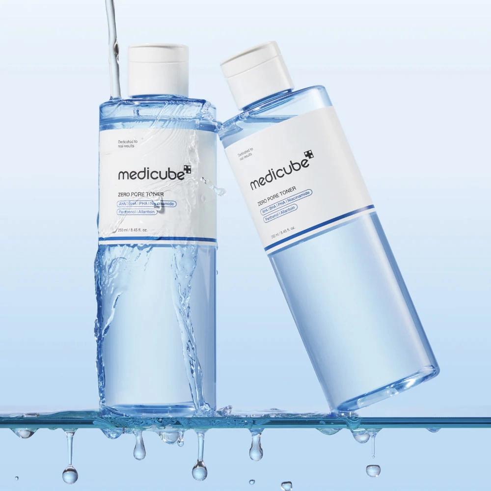 Зволожувальний тонер для догляду за розширеними порами Zero Pore Toner MEDICUBE Обʼєм 250 мл — фото 3