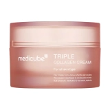 Увлажняющий крем с коллагеном и гиалуроновой кислотой Triple Collagen Cream MEDICUBE Объем 50 мл