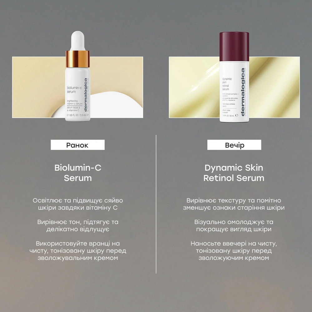 Дует для сяяння та відновлення шкіри AM Radiance + PM Renewal DERMALOGICA — фото 3