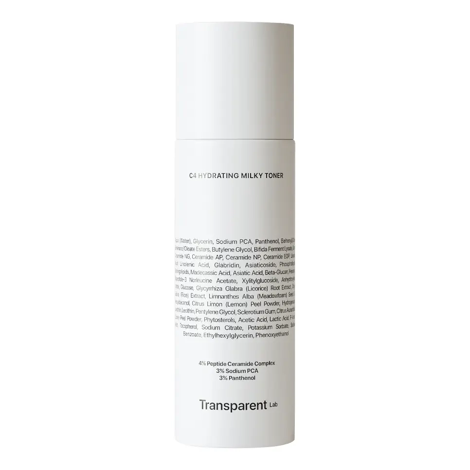 Увлажняющий тонер C4 Hydrating Milky Toner TRANSPARENT LAB Объем 130 мл