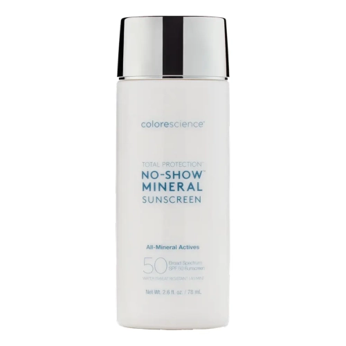 Прозрачный минеральный солнцезащитный флюид Total Protection No-Show Mineral Sunscreen SPF 50 colorescience Объем 78 мл