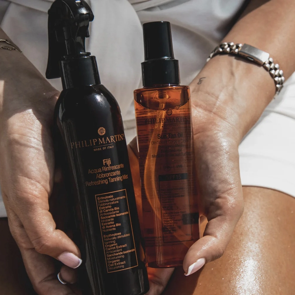 Солнцезащитное масло для волос и тела Sun Tan Oil SPF 15 Hair & Body PHILIP MARTIN`S Объем 150 мл — фото 4