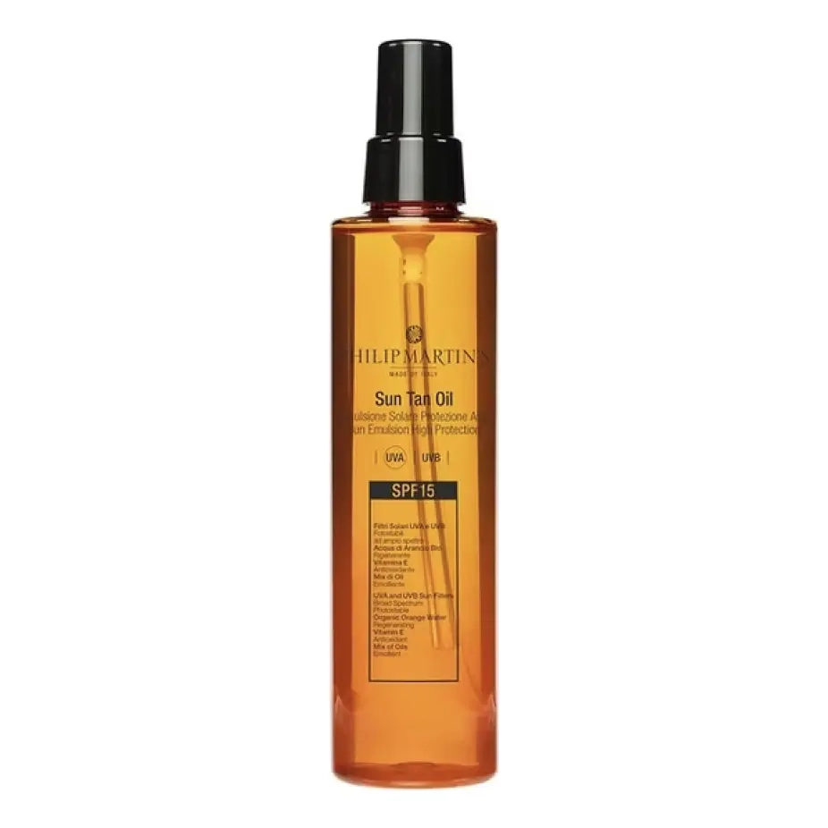 Солнцезащитное масло для волос и тела Sun Tan Oil SPF 15 Hair & Body PHILIP MARTIN`S Объем 150 мл