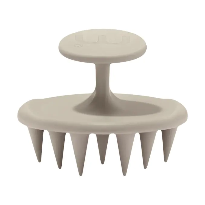 Щетка для кожи головы Soft Scrub Brush MON MOU Оттенок Taupe