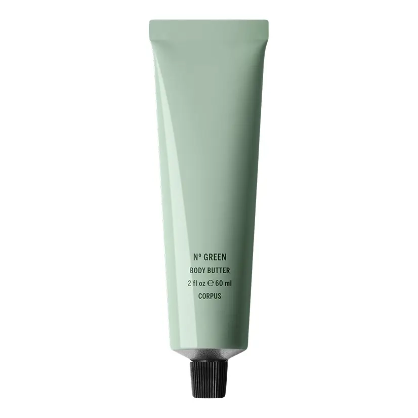 Натуральний баттер для тіла з ароматом бергамоту та лимона Natural Body Butter "№ Green" CORPUS Обʼєм 60 мл