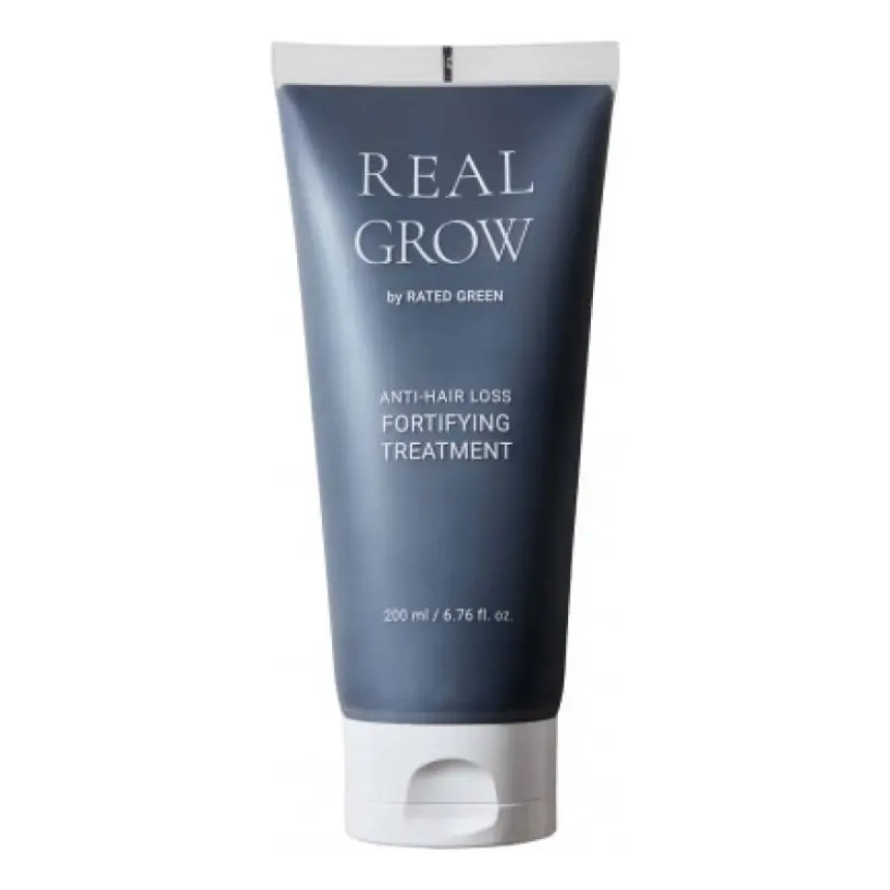 Зміцнювальна маска проти випадання волосся Real Grow Anti Hair Loss Fortifying Treatment RATED GREEN Обʼєм 200 мл
