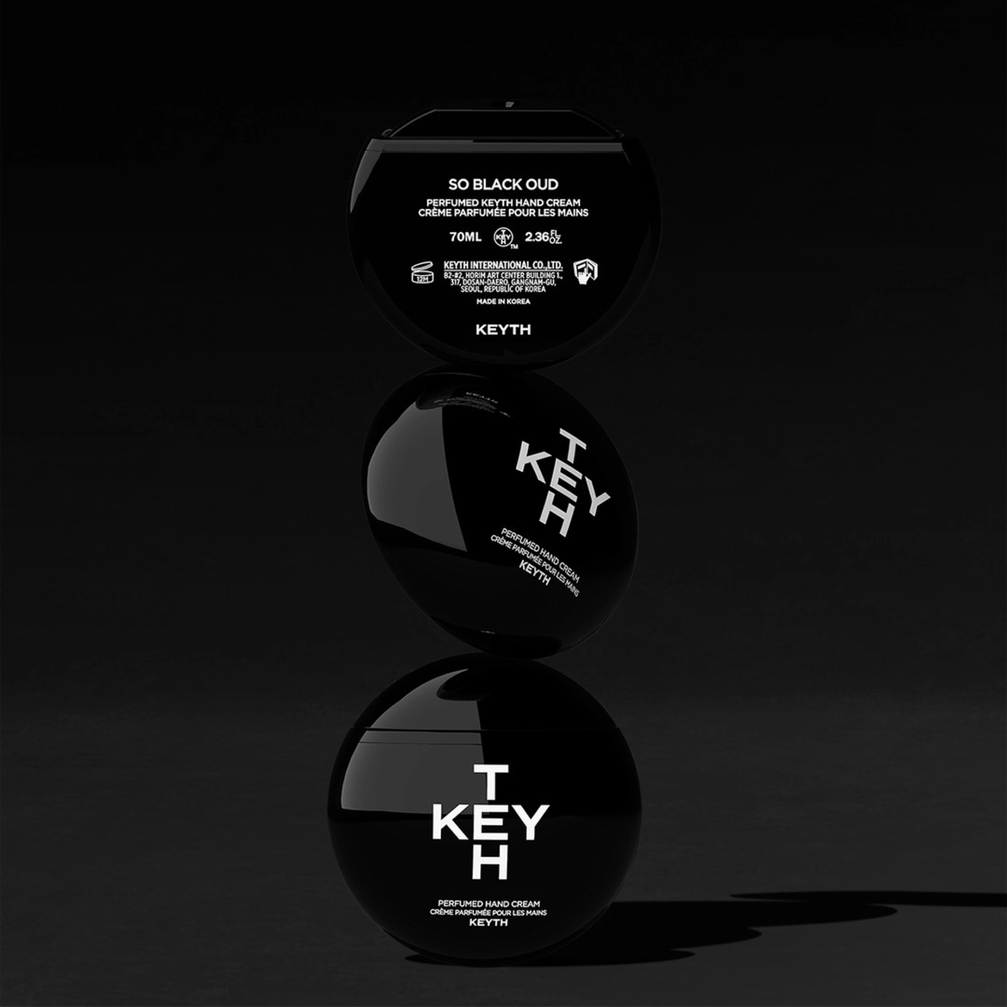 Парфюмированный крем для рук So Black Oud Hand Cream KEYTH Объем 70 мл — фото 6
