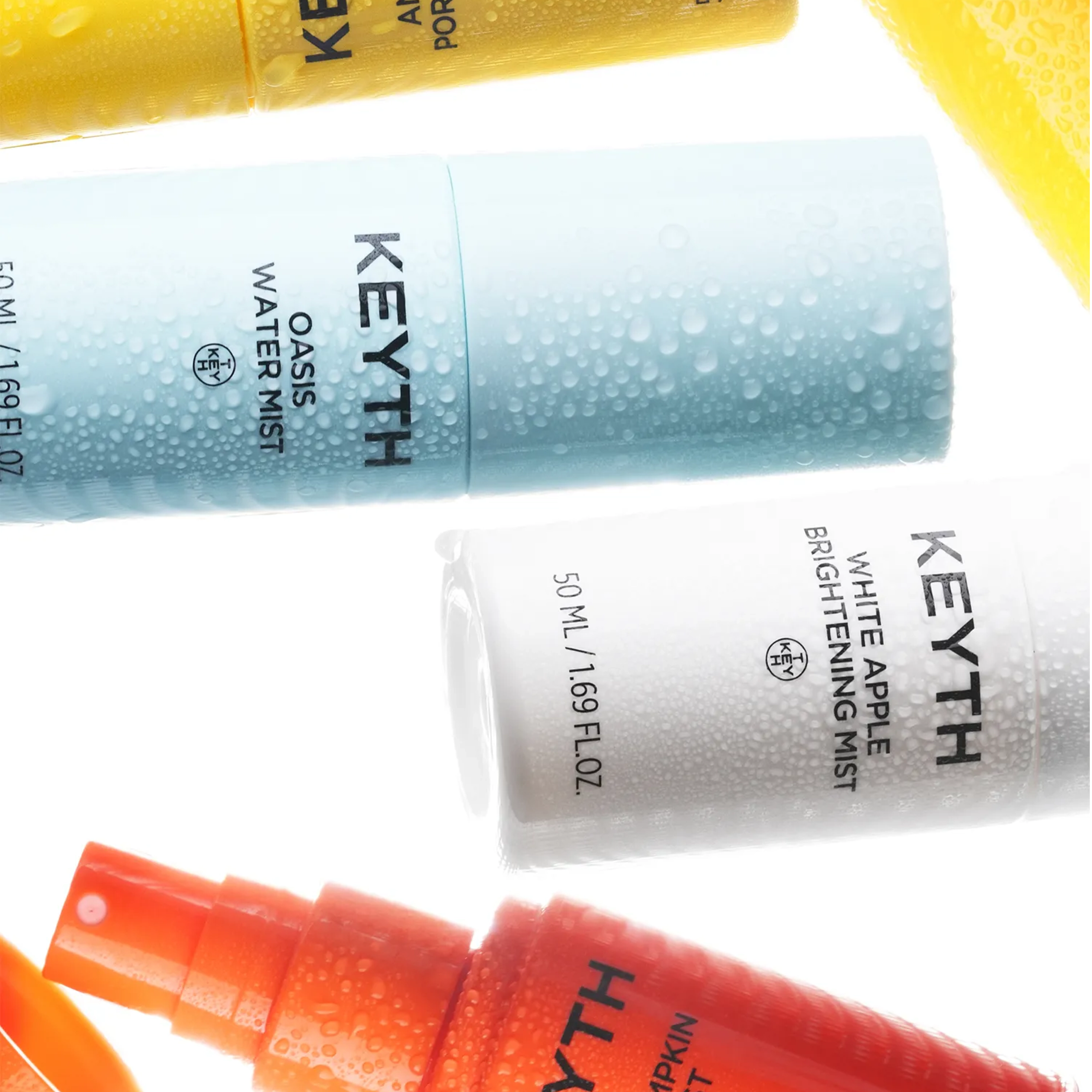 Освітлювальний міст для сяйва та рівного тону шкіри White Apple Brightening Mist KEYTH Обʼєм 50 мл — фото 6
