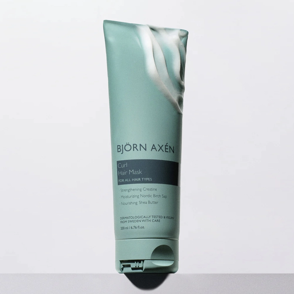 Маска для кучерявого волосся Curl Hair Mask BJÖRN AXÉN Обʼєм 200 мл — фото 3