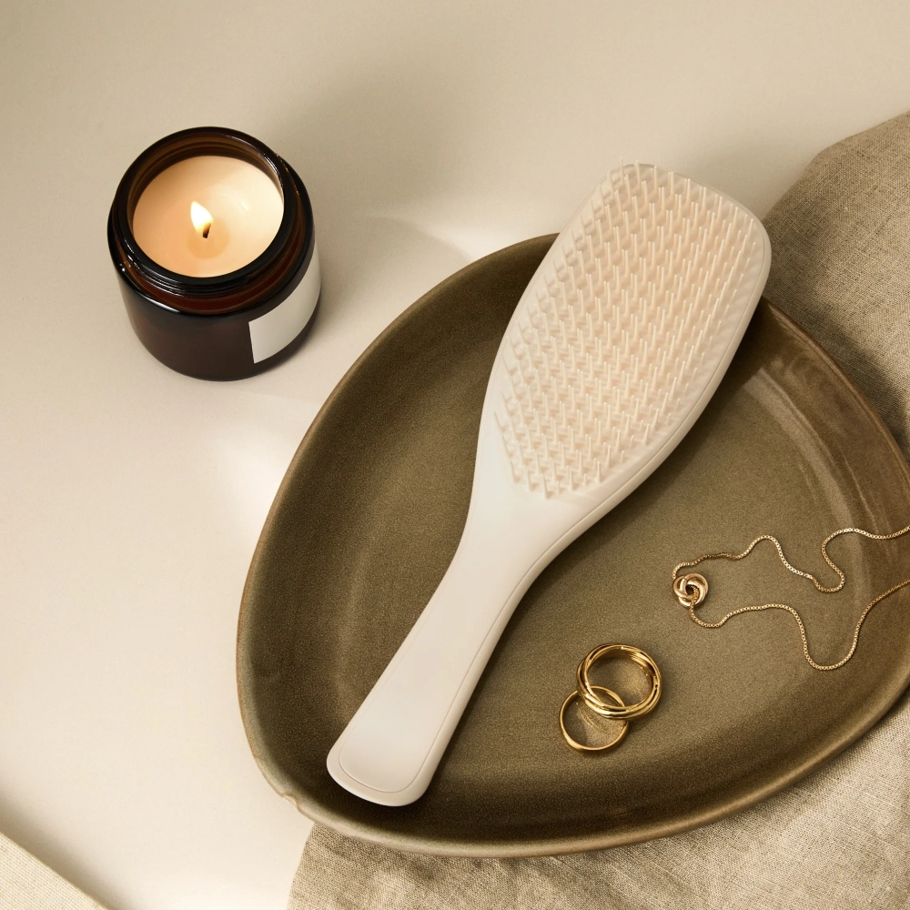 Щетка для волос The Ultimate Detangler Matte TANGLE TEEZER Оттенок Porcelain Cream — фото 9