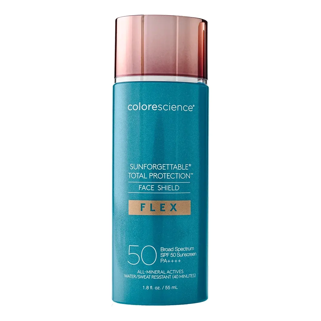 Сонцезахисний крем для обличчя з адаптивними пігментами Sunforgettable Total Protection Face Shield Flex Medium SPF 50 COLORESCIENCE Відтінок Light
