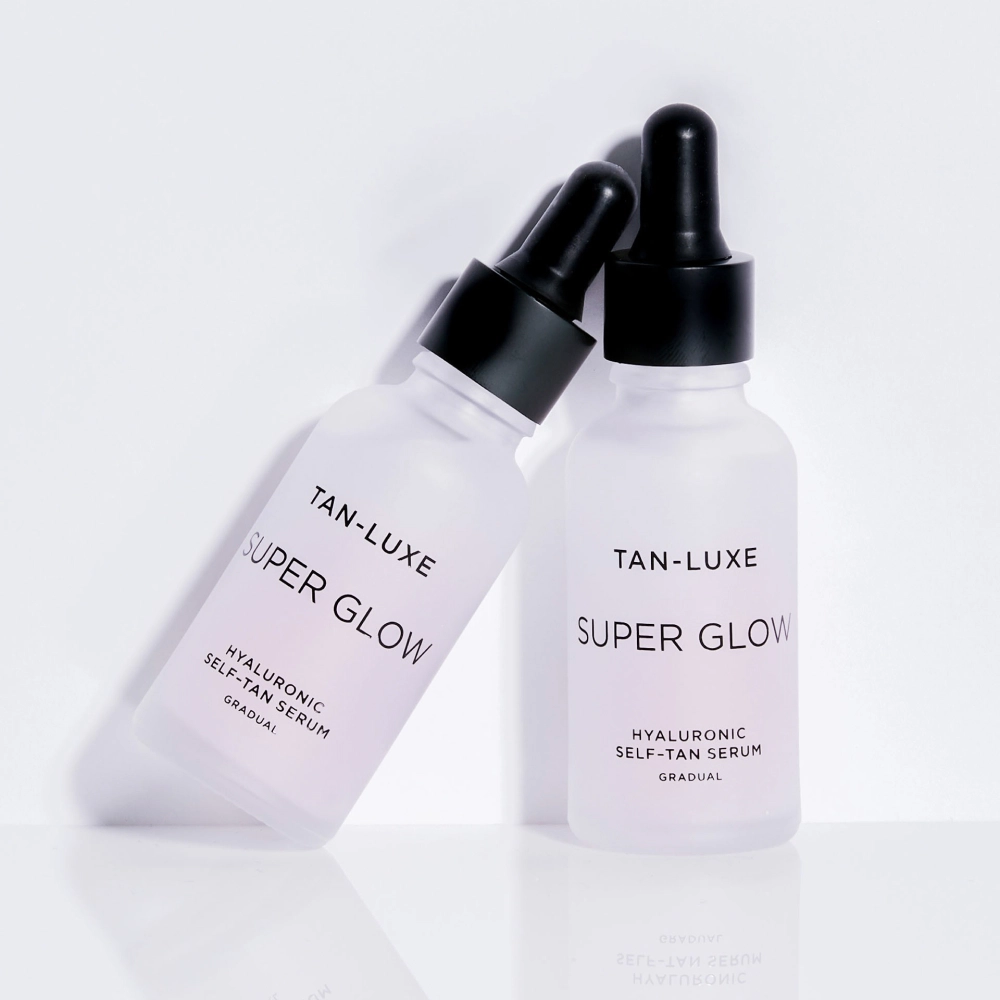 Сироватка для автозасмаги з гіалуроновою кислотою Super Glow Hyaluronic Self-Tan Serum TAN-LUXE Обʼєм 30 мл — фото 5