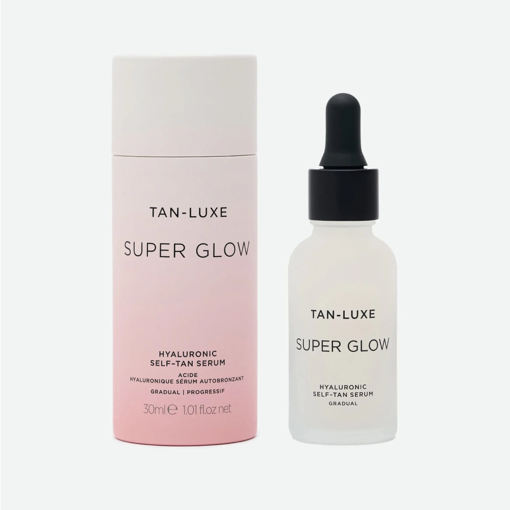 Сироватка для автозасмаги з гіалуроновою кислотою Super Glow Hyaluronic Self-Tan Serum TAN-LUXE Обʼєм 30 мл — фото 7