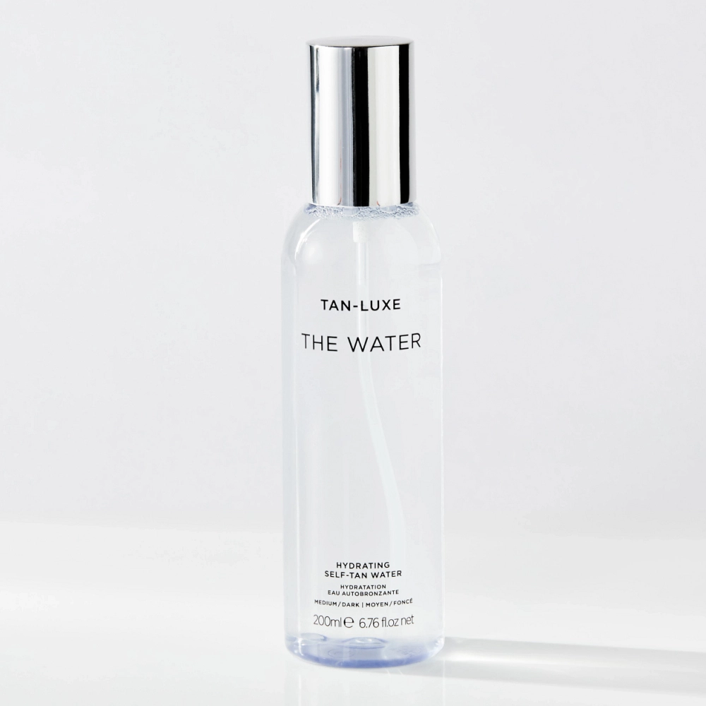 Мист для автозагара в оттенке The Water Hydrating Self-Tan Water Medium/Dark TAN-LUXE Объем 200 мл — фото 4