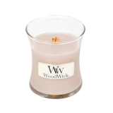 Ароматична свічка з ароматом ванілі та морської солі Mini Vanilla & Sea Salt WOODWICK Вага 85 г — фото 2