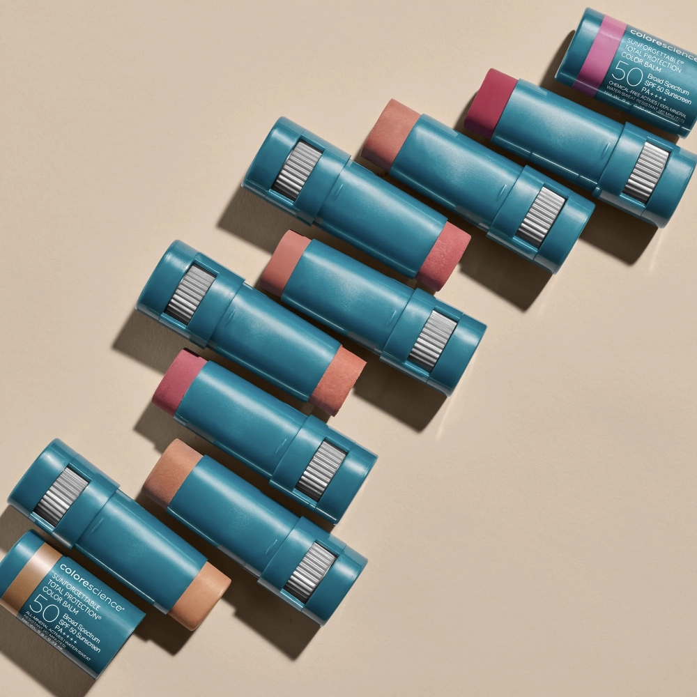Бальзам для губ і рум'яна Sunforgettable Total Protection Color Balm SPF 50 COLORESCIENCE Вага 9 г — фото 5