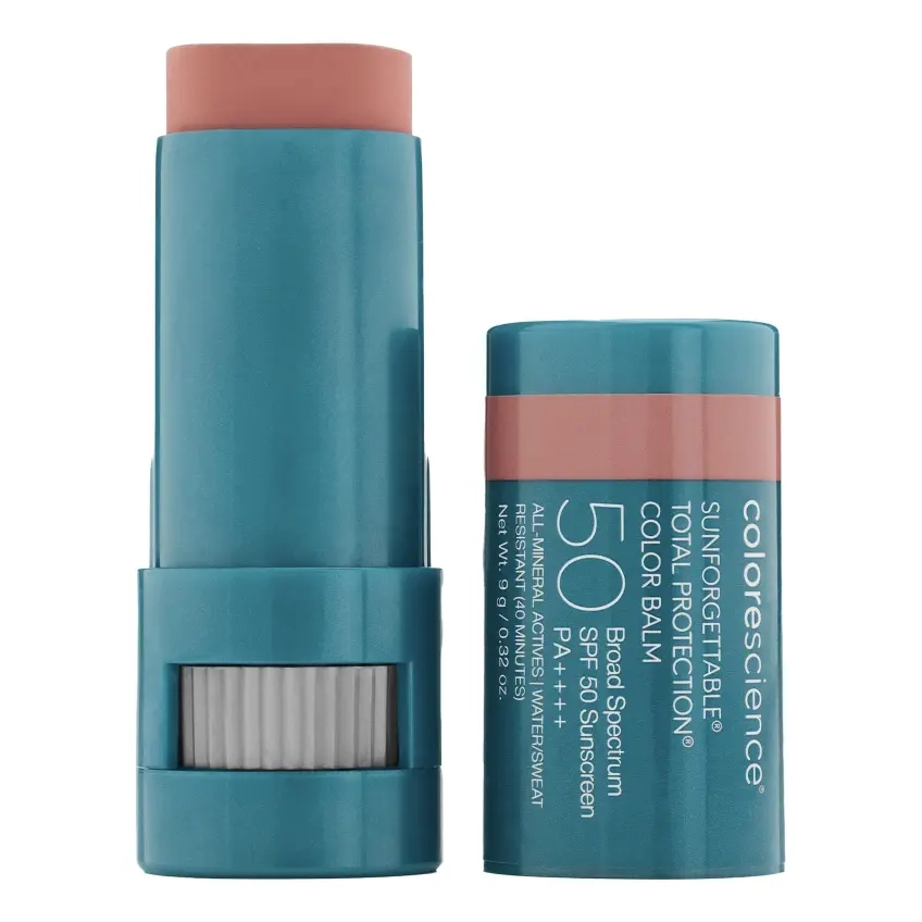 Бальзам для губ и румяна Sunforgettable Total Protection Color Balm SPF 50 COLORESCIENCE Вес 9 г