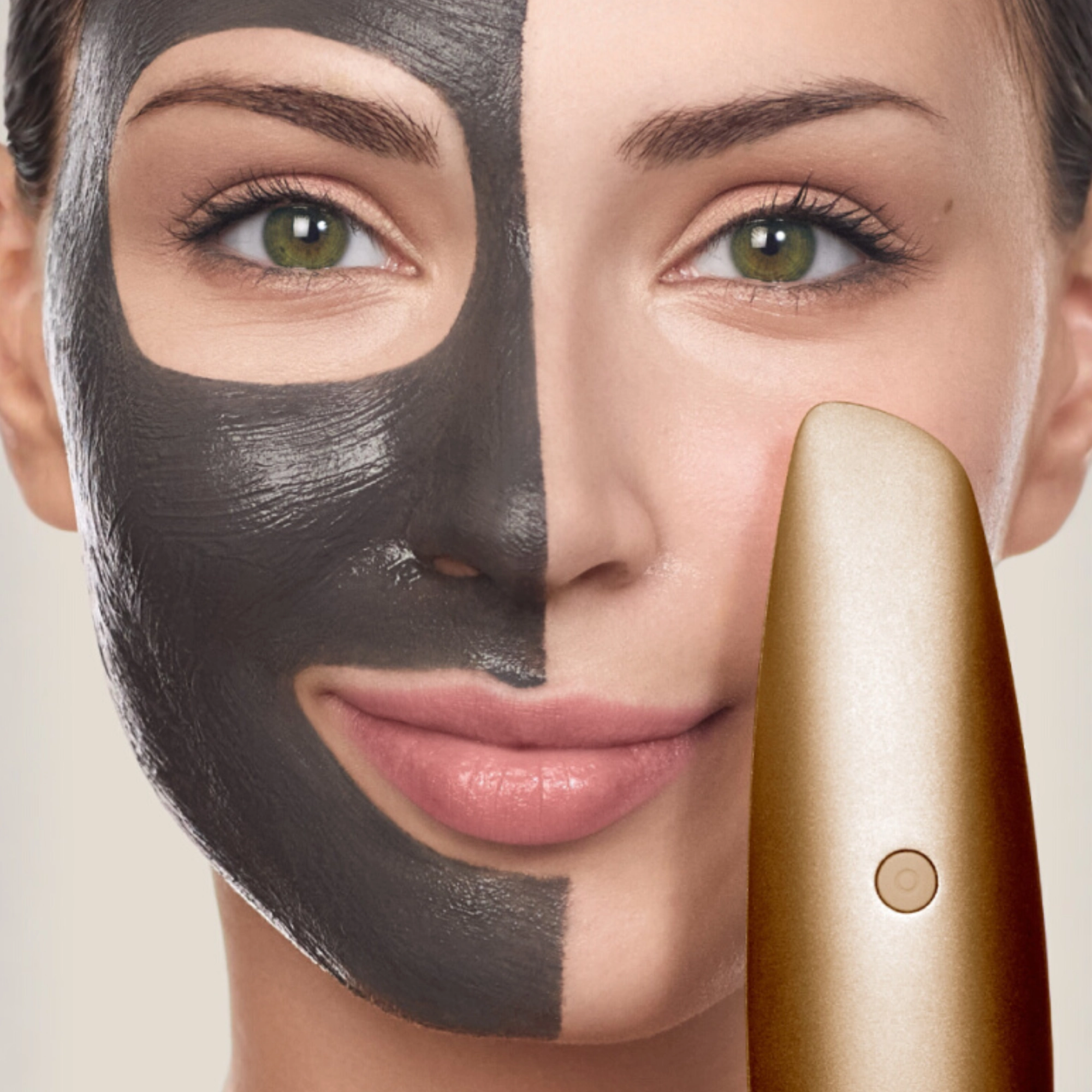 Безконтактна магнітна пілінг маска 5 в 1 Touchless Magnetic Peeling Mask 5 in 1 GESKE Відтінок Gray — фото 3