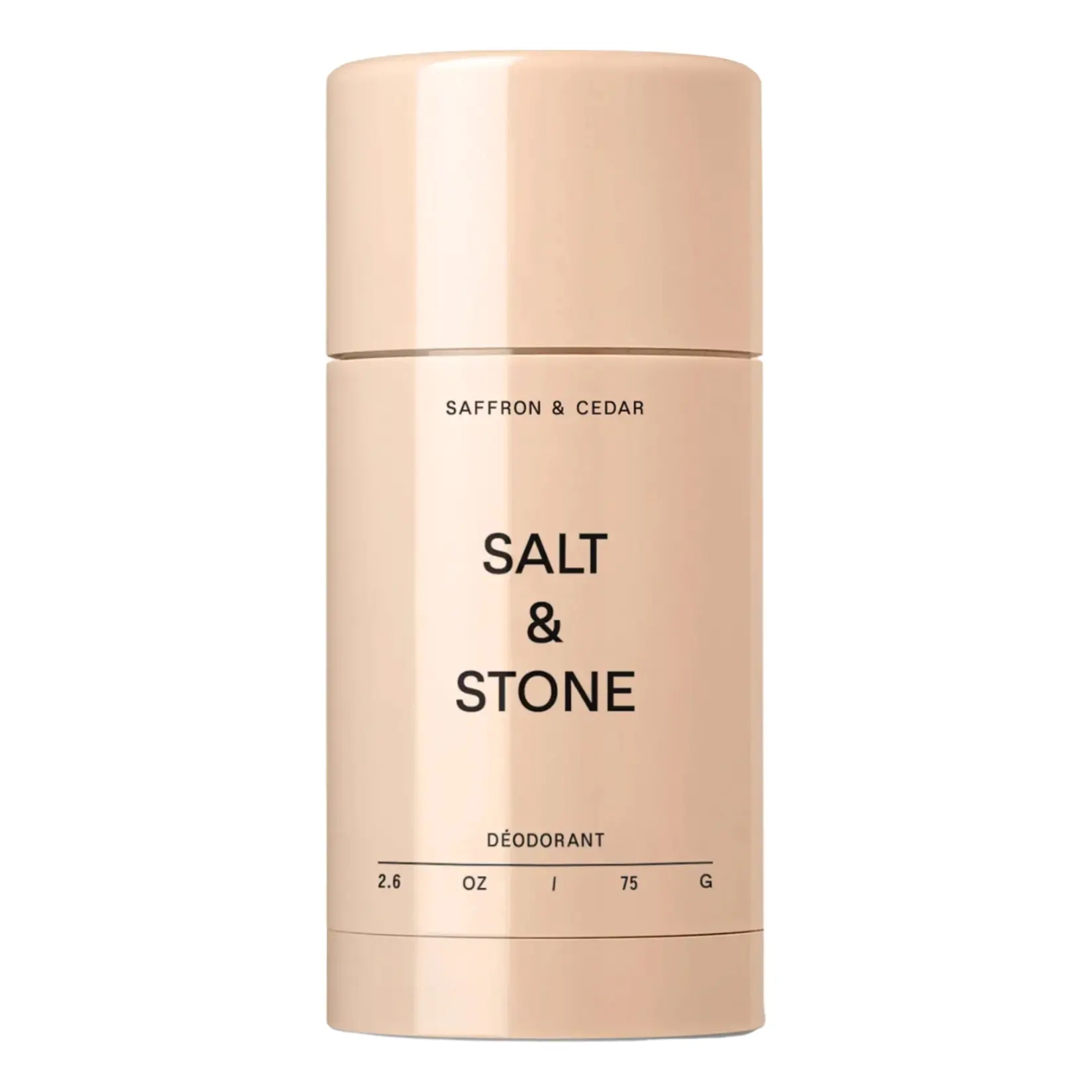 Натуральный дезодорант с ароматом шафрана и кедра Natural Deodorant Saffron & Cedar - Formula Nº 1 SALT & STONE Вес 75 г