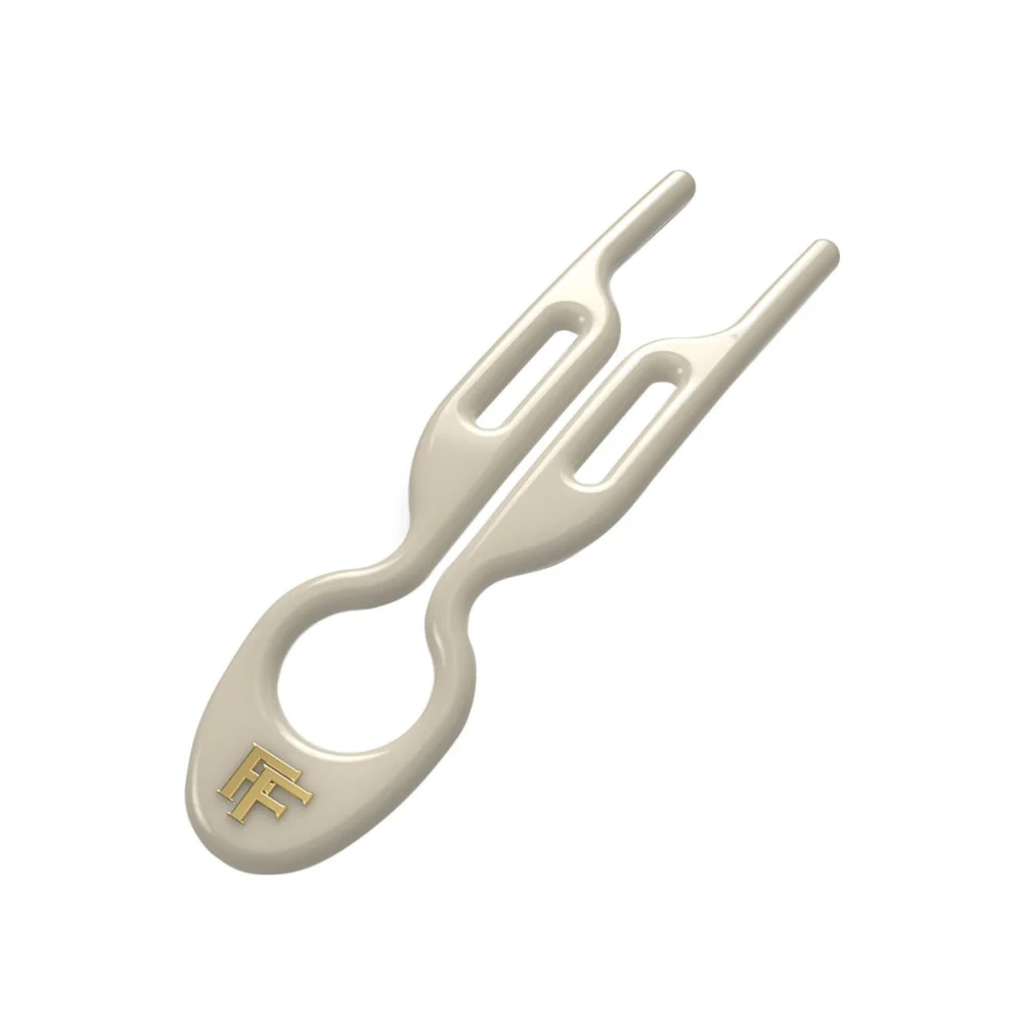 Набор шпилек для волос № 1 Hairpin Cream White (9 per box) FIONA FRANCHIMON — фото 2