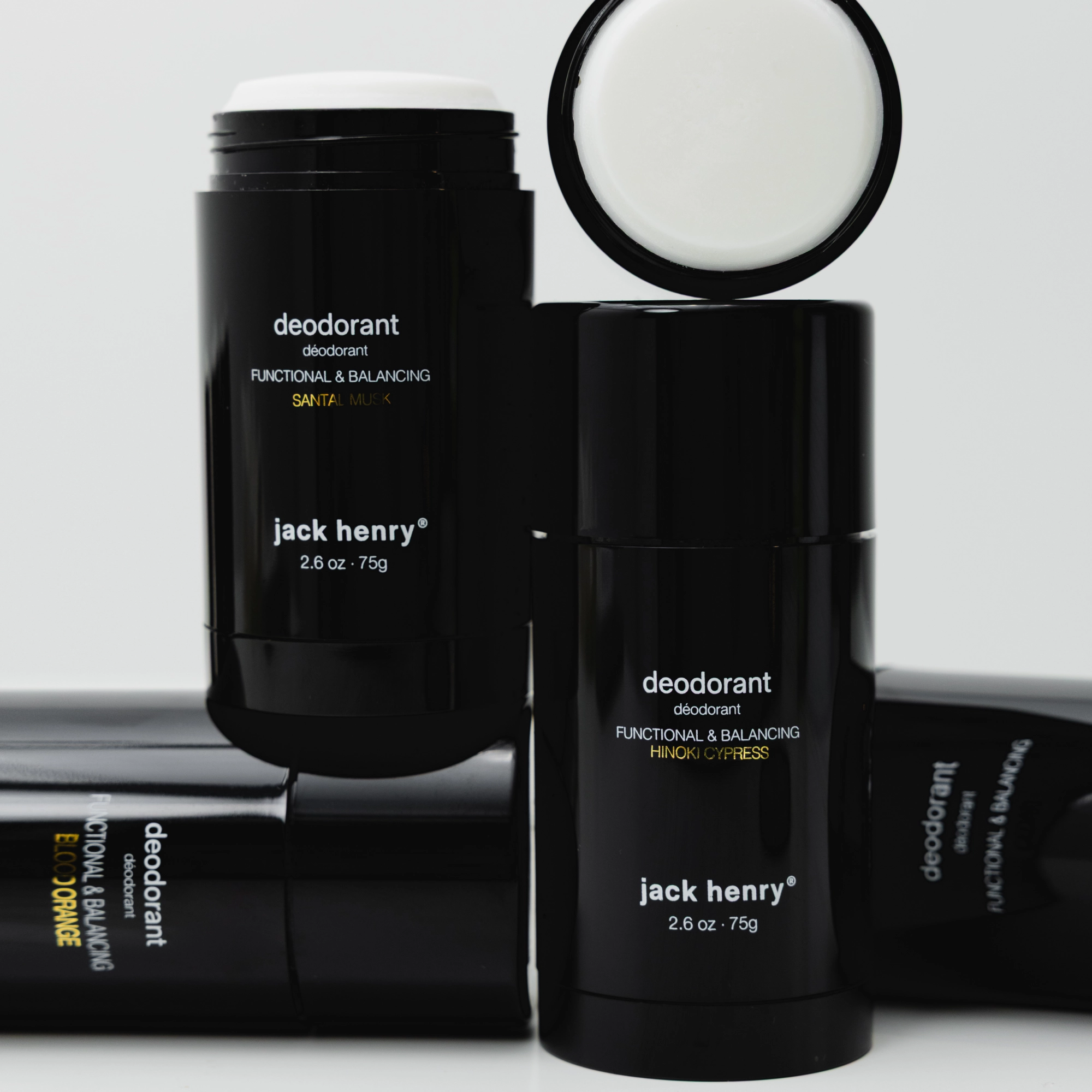 Натуральний дезодорант тривалої дії з ароматом червоного апельсина Deodorant Blood Orange JACK HENRY Вага 75 г — фото 5